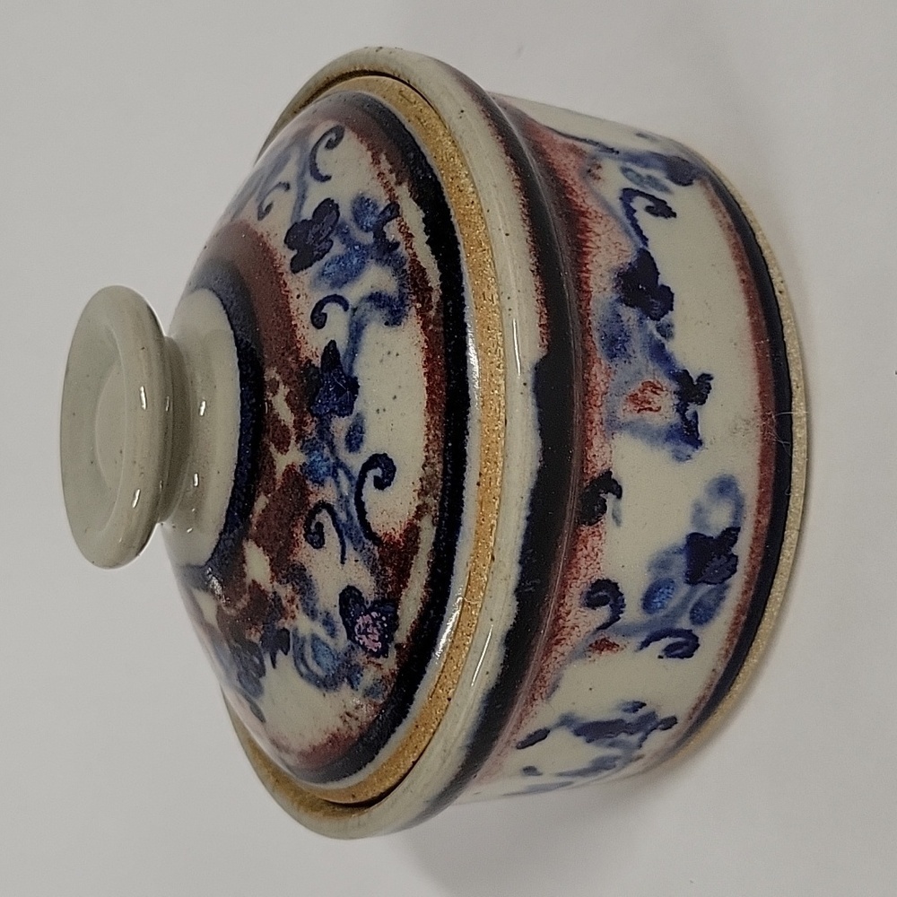 Rain Creek Pottery Trinket Bowl, Artist Signed, Pacific Northwest